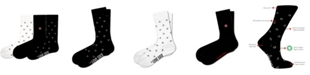 Love Sock Company Virginia Bundle Women's 3 Pack Organic Cotton Seamless Toe Crew Socks